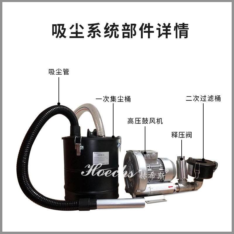 工厂车间小型木工吸尘器工具打磨除尘泵铁屑工业吸废料机集尘器
