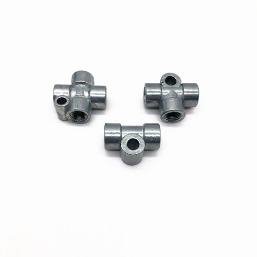 固定双通 机床润滑油路 直通 三通 十字四通 润滑管路配件 M8X1