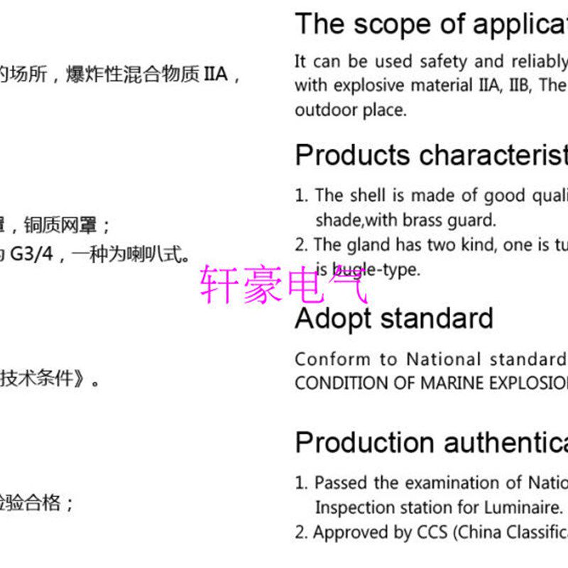 船用防爆灯 CFD3白炽防爆灯