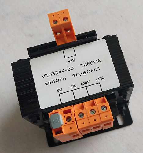 VT03344-00 TK80VA   380V 400V变42V   专业定制各种型号变压器