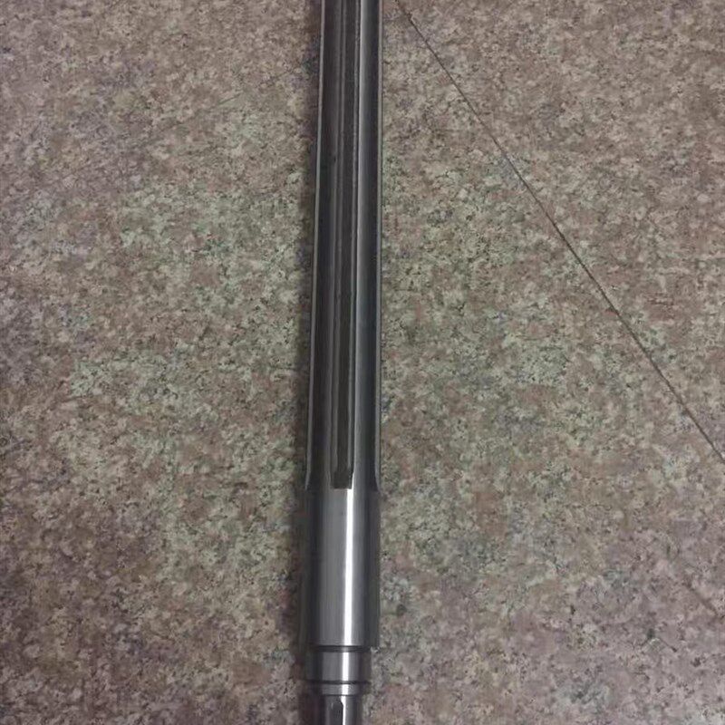 营口Y3180滚齿机配件机床配件花键轴轴长650花键6-48*12