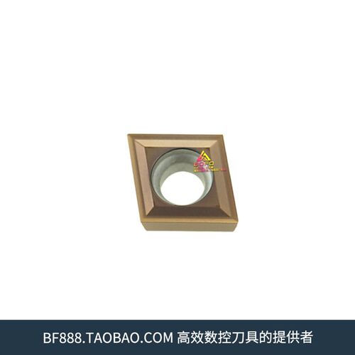 走心机刀片CCGT09T301/09T302/09T304-MF不锈钢菱形R0.1角镗孔