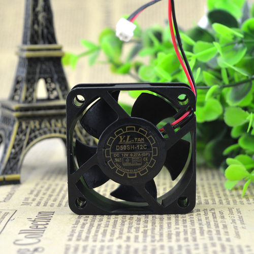 全新 悦伦Y.L.FAN D50SH-12C 5020 12V 0.27A 5CM/厘米散热风扇