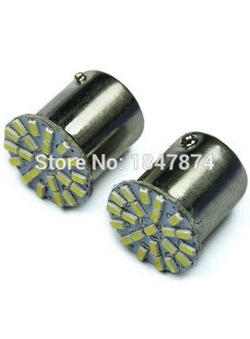汽车货车刹车灯泡转向灯灯泡led中灯泡白光行车灯灯泡12V24V