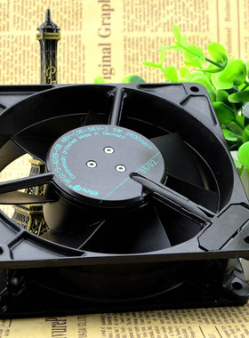EBM W1G115-AD09-09 48V 5W 12738 13CM 全金属耐高温风扇 3线