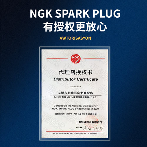 摩托车NGK铱金火花塞 CR6 7HIX CR7 8 9EIX GW250 黄龙600 CB400