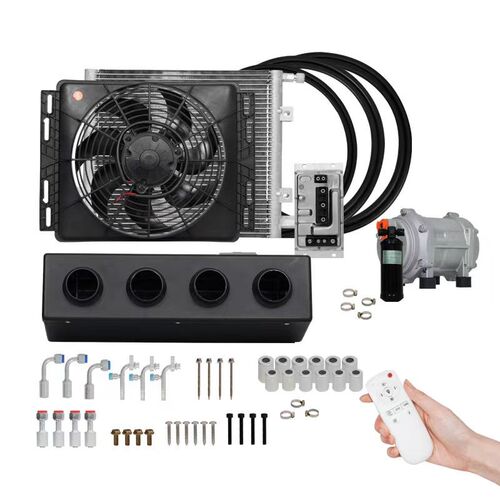 隐藏款驻车空调24V12V独立制冷变频大通V80货车卡车房车电动直流