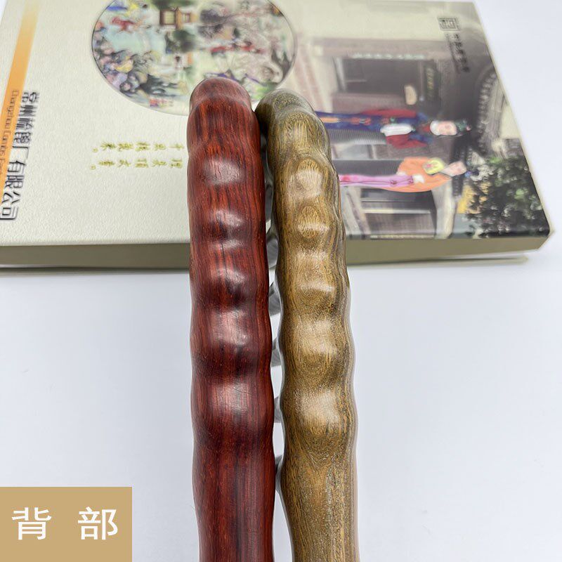 常州梳篦大齿梳子宽粗大檀木手柄加厚经络按摩梳长发卷发头皮穴位