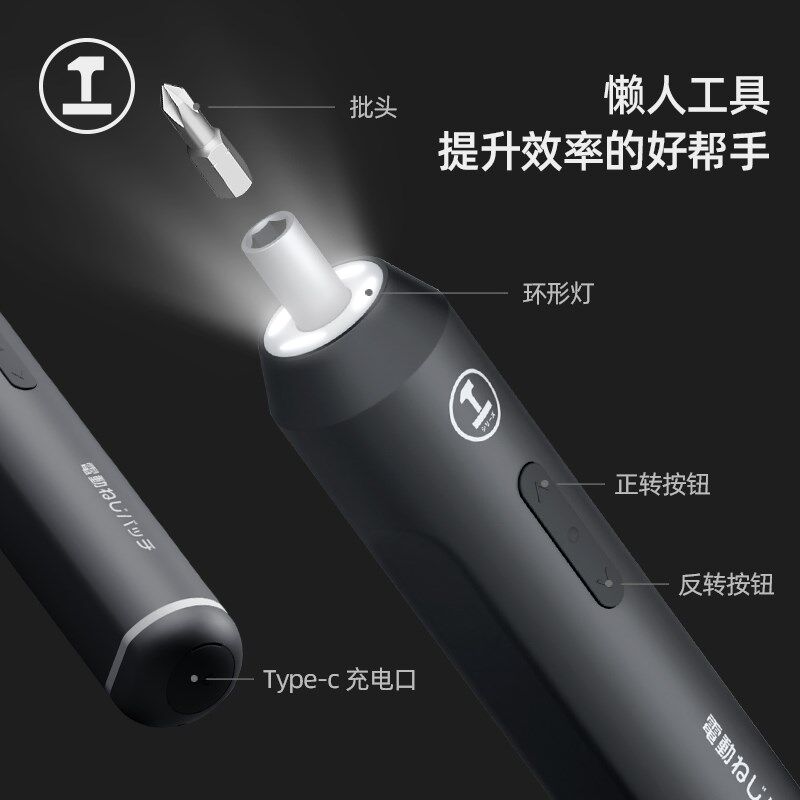 能工BOX家用工具箱套装电动螺丝刀钳子手提箱多功能五金维修组合