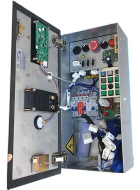 运良家日立电梯VIB-713-01不锈钢一体化IP柜配ML-MO按钮3697-A