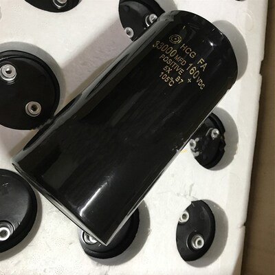 160v33000uf 螺丝脚电解电容 200VDC 33000mfd 250v日立进口电容