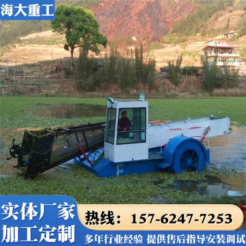 垃上圾打捞运EFY输船全自动处理水面垃圾备水洁割设草船保船生产
