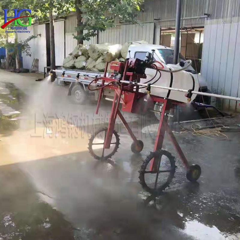 手扶型小自走四轮打机玉米麦架喷车花水圃大小HPN棚洒洒机