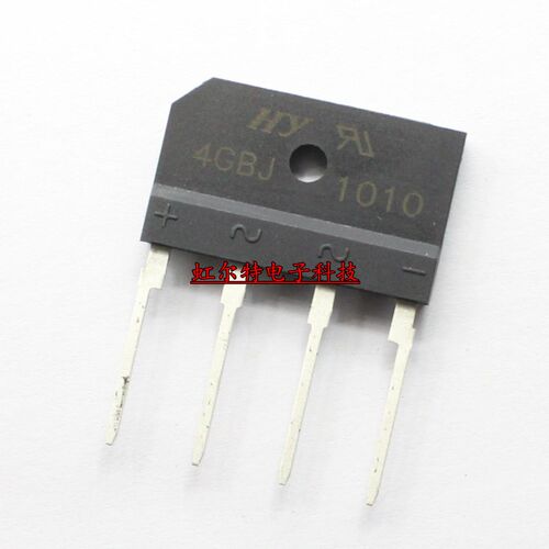 整流桥堆 4GBJ1010 GBJ1010 10A/1000V ZIP-4 扁桥整流器 原装