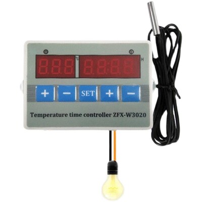 ZFX-W3020数显微时间温度控制器定时延时温控开关时控时段控制
