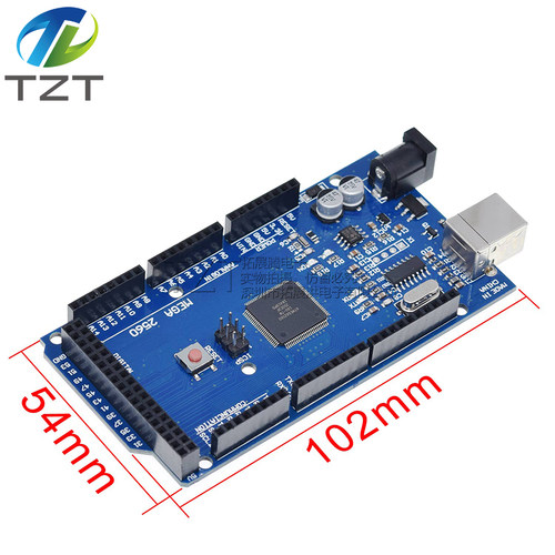 MEGA2560R3改进版CH340G送usb线 3D打印机主控开发板