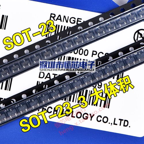 贴片场效应三极管AO3402 A29T SOT-23 2.8A N沟道MOS场管 3K/整盘