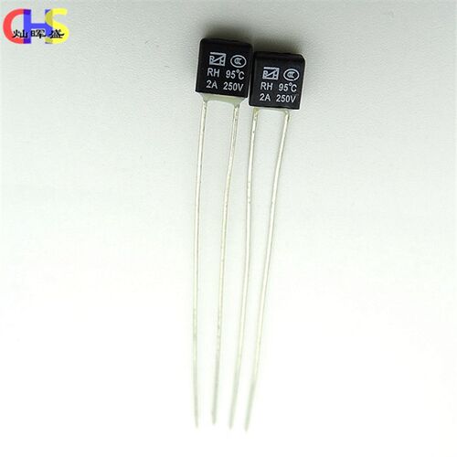 方形温度保险丝热保护器熔断体 RH1A 2A 85 95 120 130 145 150度
