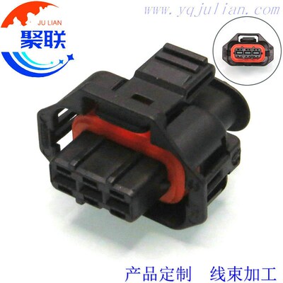 3P 汽车油轨压力轴压正时近期轨压传感插头DJ7036C-3.5-11/21公母