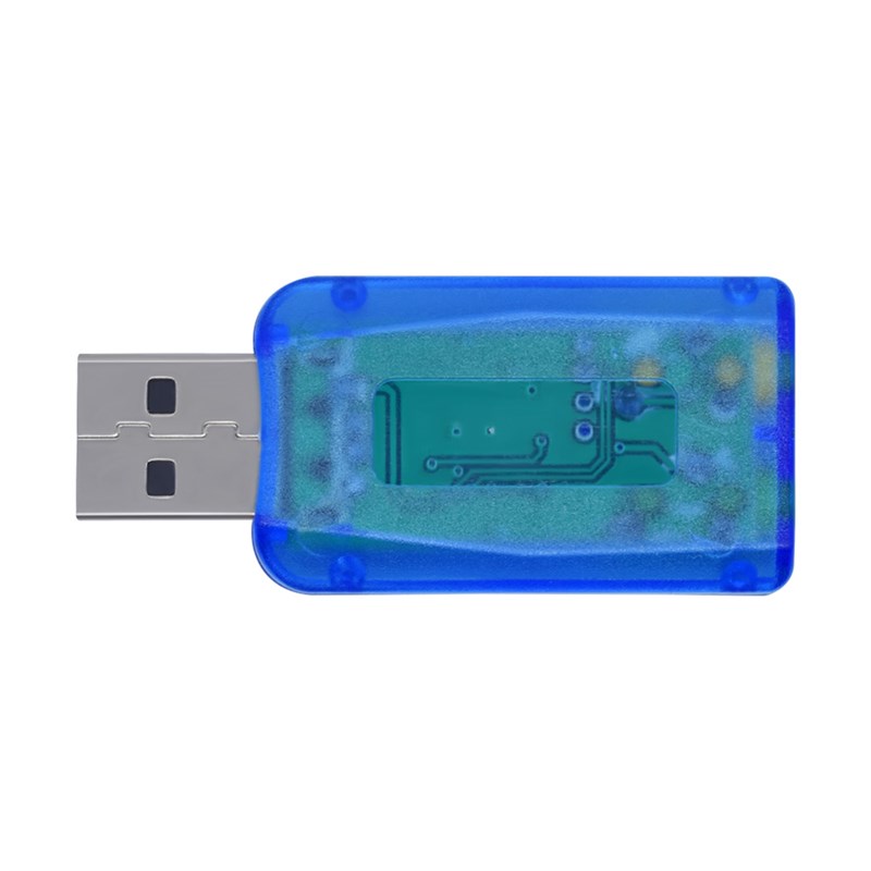 USB 5.1声卡 3D SOUND USB转3.5耳麦 电脑耳麦转换器