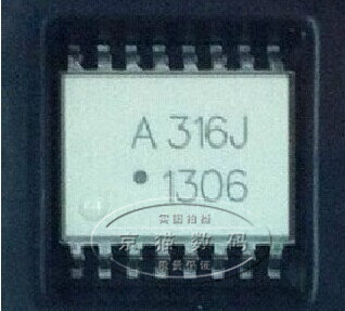光耦 HCPL-316J  A316J 贴片SOP16 全新