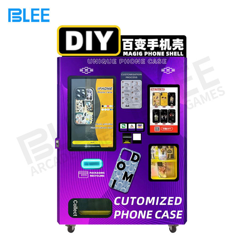 全自动手机壳DIY自助打印投放售货机扫码投币贩卖售卖机摆摊商用