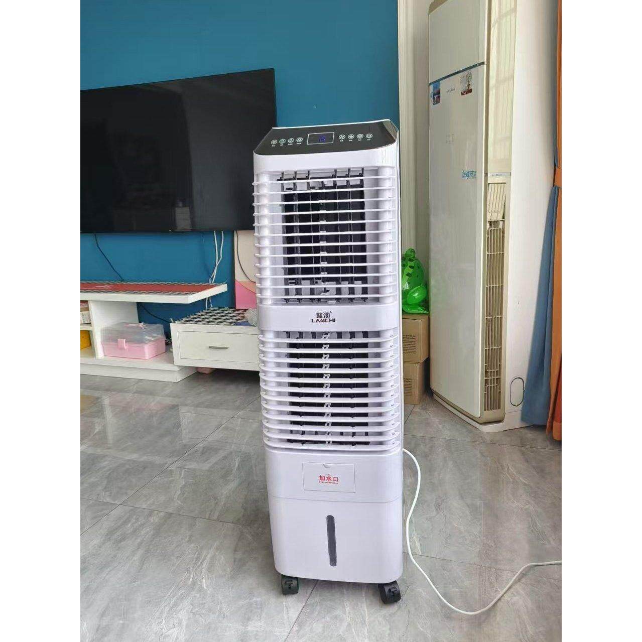 空扇制冷家用静音移CBK动调冷机商用水水空调卧室水冷加风扇风超