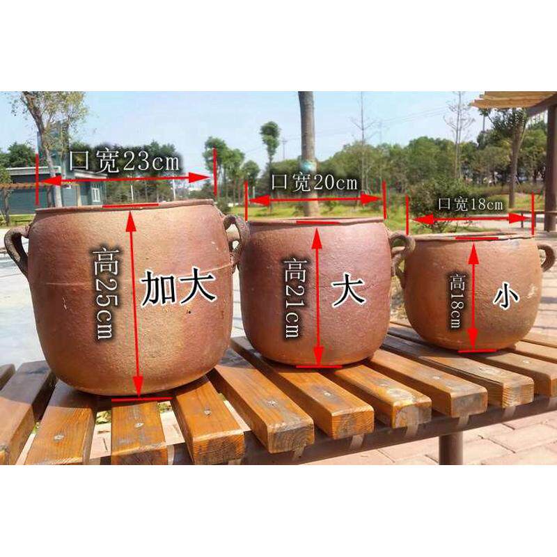 湖北土罐老式手工砂锅土土砂瓦罐罐子儿童煲汤罐土孕妇吊子土