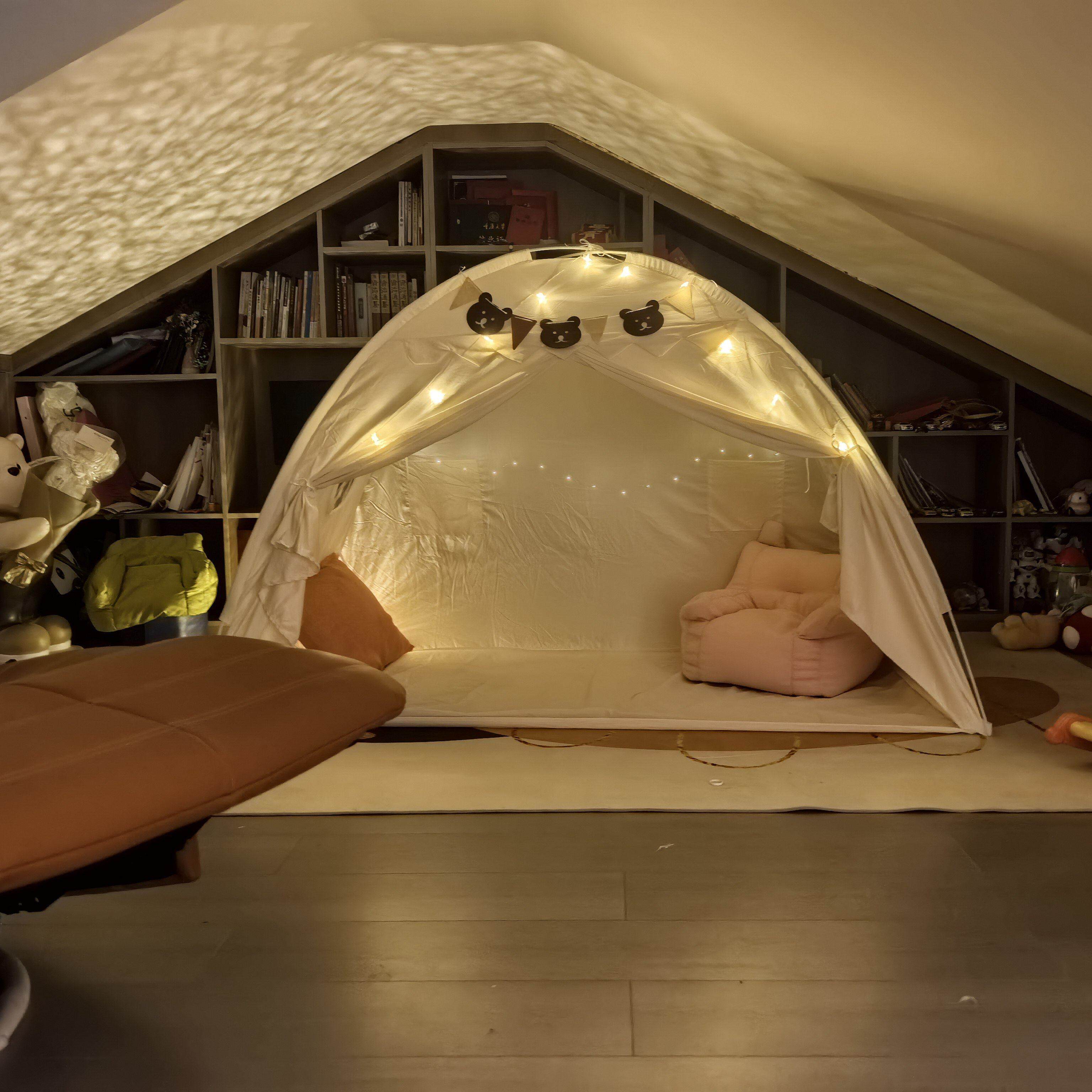 小号空儿帐篷秘密地小屋间透气睡基觉小房子室内HZU棉成人睡眠童