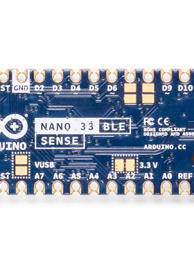 ARDUINO Nano 33 BLE SENSE开发板意大利单晶片ABX00031