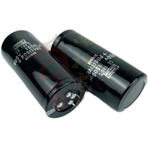 450V1500UF高压电容400V伏1500微法 105度 40*80 四脚 全新进口
