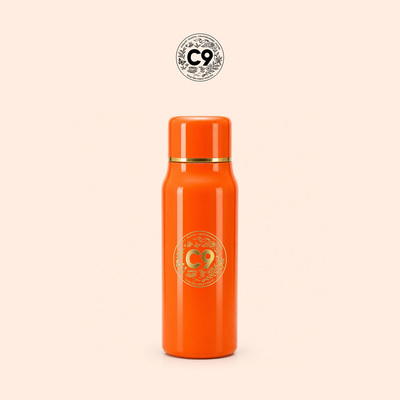 C9焖茶保温杯覆钛内胆机械温显