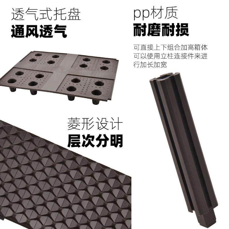 种植箱阳台西红柿黄瓜爬塑料家庭盆种菜菜花盆长方形槽藤塑料辣椒