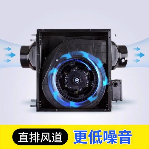 绿岛风超薄型管道抽风机强力静家用商用卫生间送风机静增压换气
