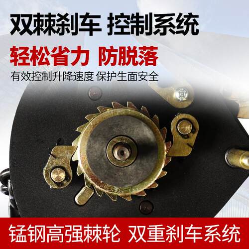 手拉吊车倒链1t/2t/3t/5t/10吨升降起重机可携式小型手动家用吊机