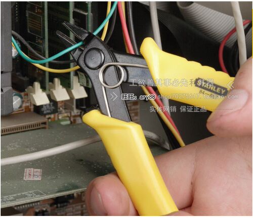 史丹利SD 电子水口钳电讯迷你斜嘴钳5寸 模具钳 84-867-22/84-868