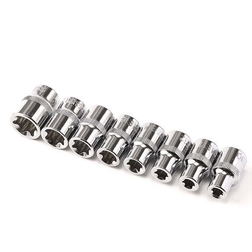 e型套筒 大飞花键套筒花型套筒E10E16E18E20E22 内花套筒工具套装