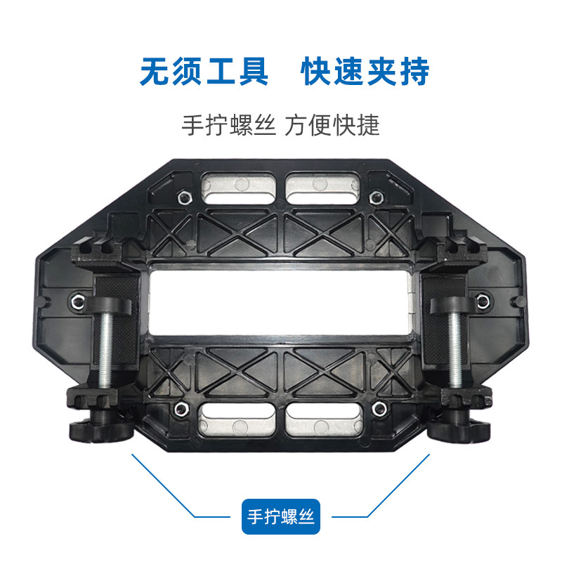 木门开槽定位器合页开孔器开槽机铰链定位木工实木门安装锁孔钻孔