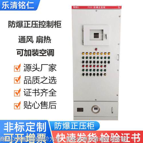 PK防爆正压柜通柜风型散热柜PLC制X柜配电PXK防爆网络机柜化工控