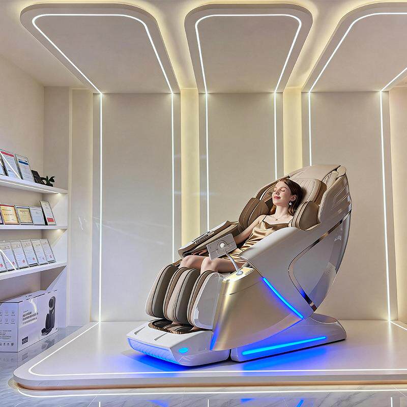 L50S按摩椅家用全身多功能按摩全自动零重力太空舱4D双机芯SL导轨