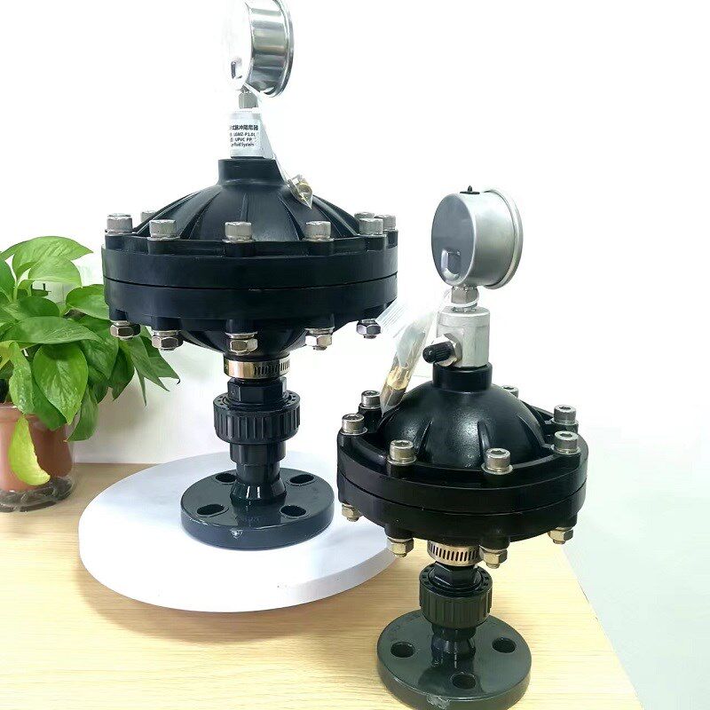 高品质新款上市DN152025膜片式脉冲阻尼器缓冲器缓冲罐气囊带表