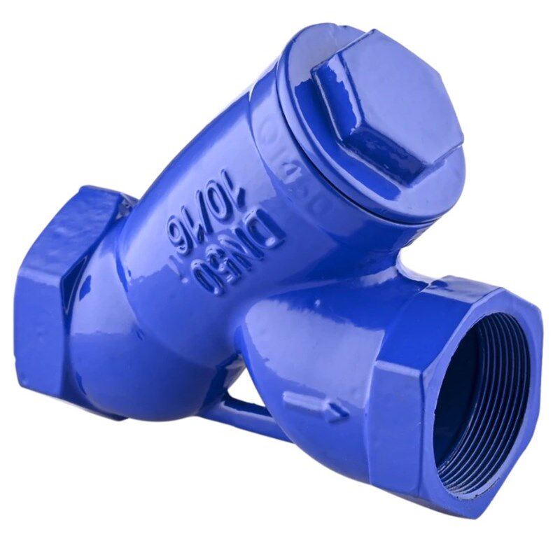 GL11H-16铸铁Y型丝扣过滤器内螺纹管道丝口过滤器不锈钢网DN15-50