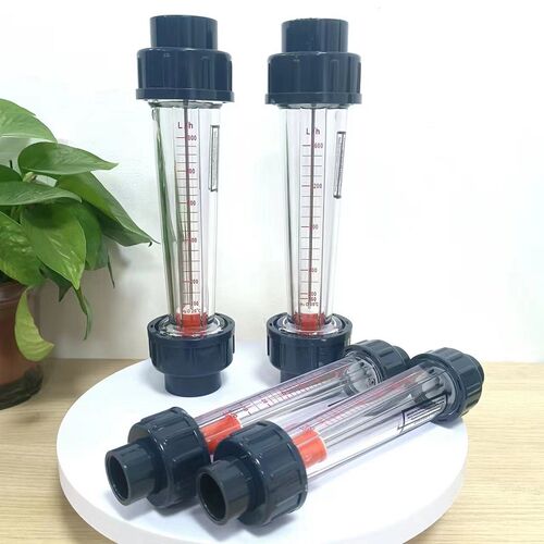 塑料管式转子DN15/25/32/50/65液体浮子流量计立式水管道式流量计