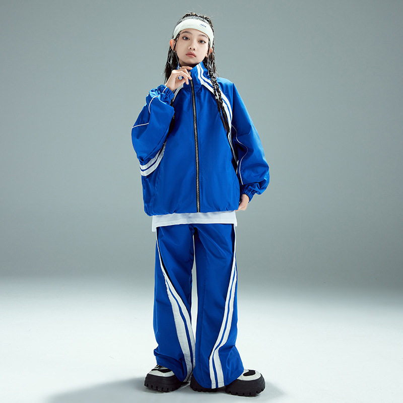 2026新款街舞儿童潮服演出服男童运动套装hiphop童装少儿嘻