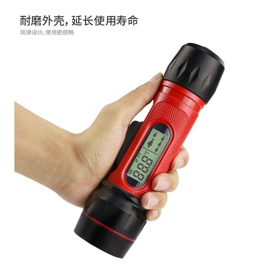 尔畅冰声纳水探测测器深仪隔冰探水深探NUJ仪探鱼器钓筏钓船钓