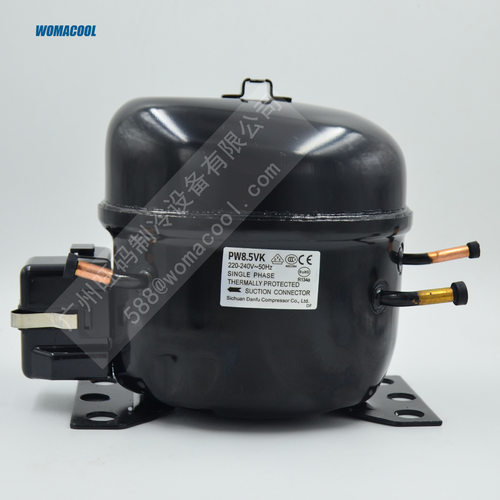 丹甫/DANFU PW8.5VK R134A 220-240V~50Hz 制冷冰箱冷柜压缩机