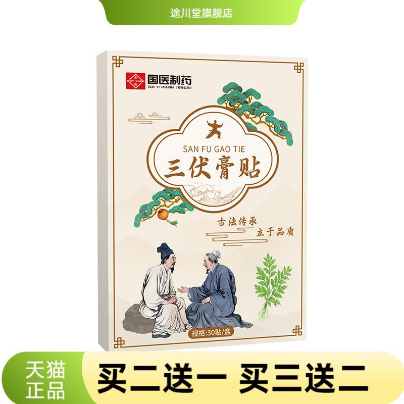 国医制药三伏贴三九贴伏湿贴