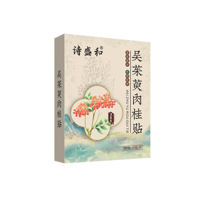 肉桂贴上热下寒足部穴位贴艾草