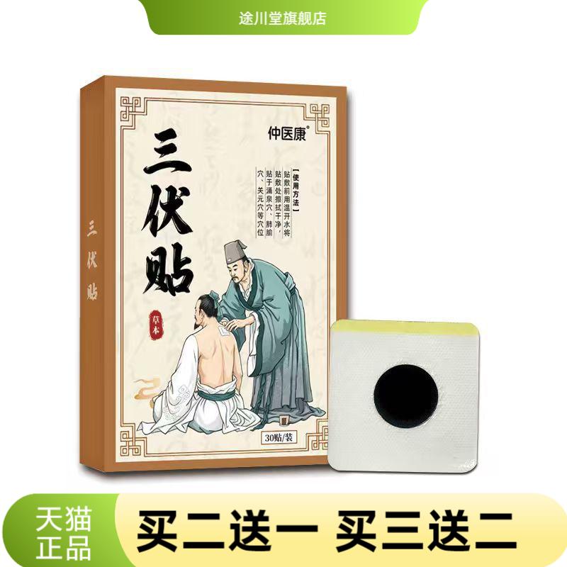 三伏贴夏季三伏天艾灸伏湿贴艾草