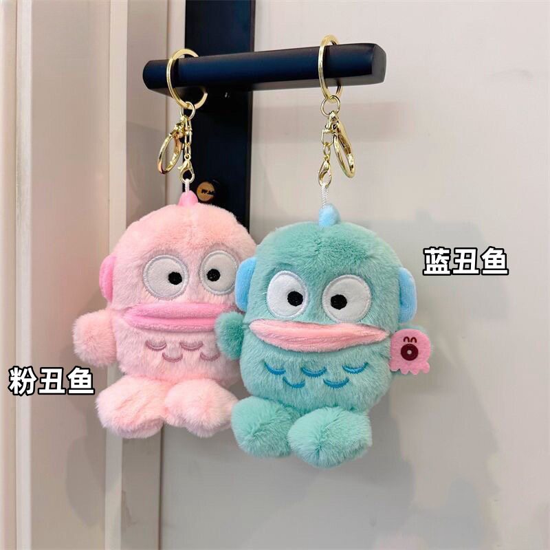 三丽鸥汉顿小丑鱼毛绒钥匙扣图片